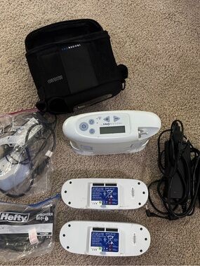 Inogen one 3 Portable Oxygen Concentrator with Carry Case - White